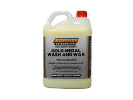 MCQ Gold Medal Wash and Wax - Vehicle Wash w/Carnauba Wax 5ltr