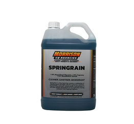 MCQ Spring Rain Sanitiser/Cleaner/Deodorant 5ltr