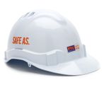 Hard Hat Vented 6 Point Harness White