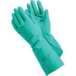 Gauntlet Glove Nitrile Green 45cm Size L