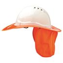 Hard Hat Brim Polypropylene Orange
