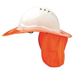 Hard Hat Brim Polypropylene Orange