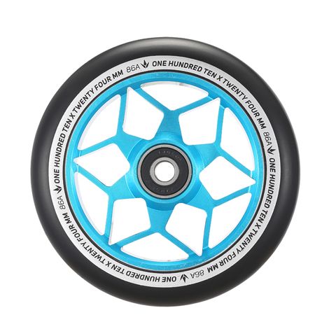 110mm Wheel Diamond Teal