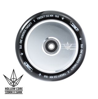120mm Wheel Hollow Core PO/BK
