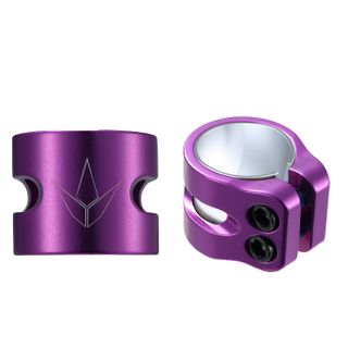 Oversized 2 Bolt Clamp Purple