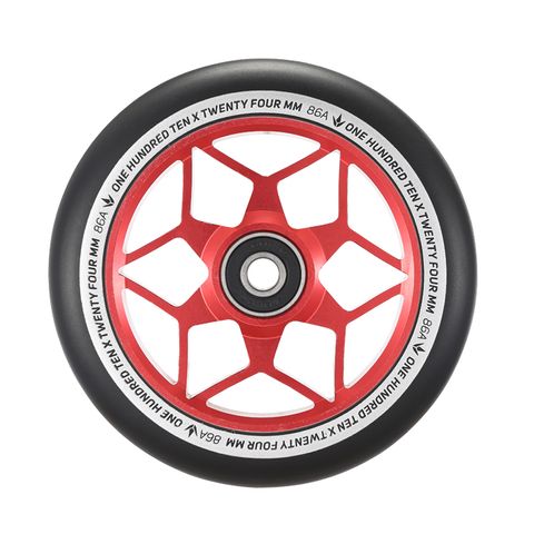 110mm Wheel Diamond Red