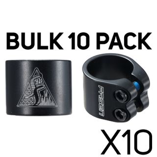 10 PK - Fasen 2 Bolt BK Clamps