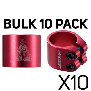 10 PK - Fasen 2 Bolt RD Clamps