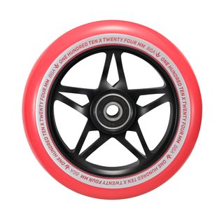 110mm S3 Wheels - Black/Red
