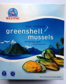 MUSSEL HALF SHELL 1KG