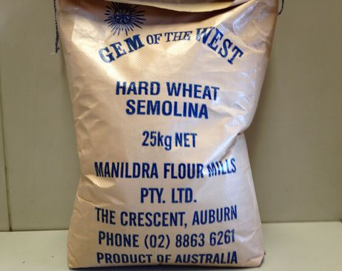 WHITE SEMOLINA 25KG