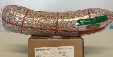 SORPRESSA SALAMI HOT R/W 2KG