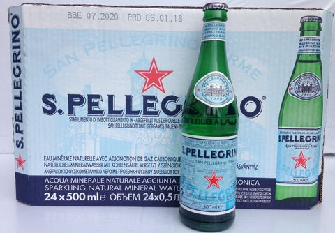 SAN PELLEGRINO 500ML.x24 MIN. WATER