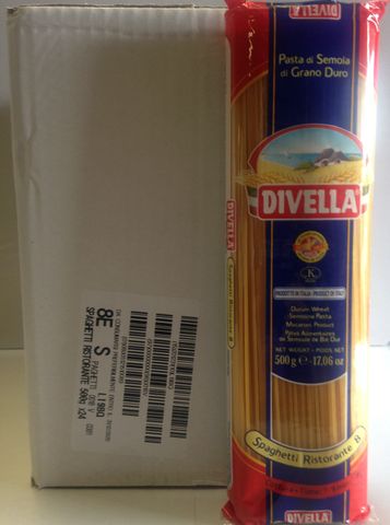 SPAGHETTI  #8  DIVELLA PASTA 12KG