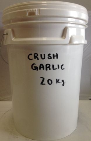 20KG CRUSHED GARLIC