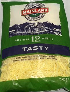 MAINLAND TASTY CHEESE SHREDDED 2KG