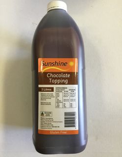 SUNSHINE TOPPING CHOCOLATE 3L