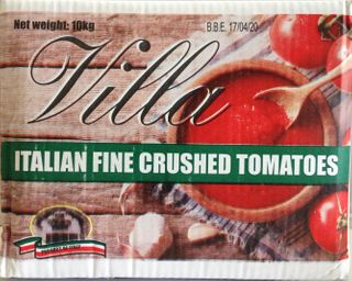 VILLA FINE CRUSH TOMATO 10KG