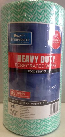 WIPES GREEN HEAVY DUTY ROLL x85