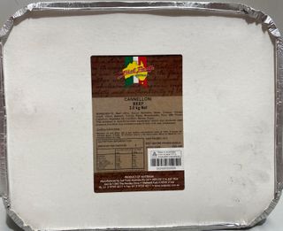 JUST PASTA CANNELLONI BEEF 2KG