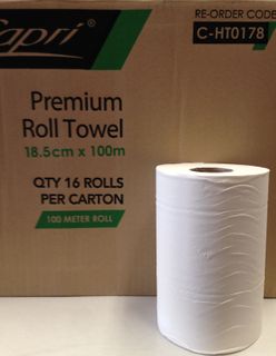 PAPER TOWEL ROLLS 100M.