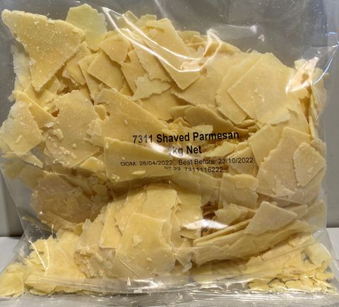 SHAVED PARMESAN CHEESE 1KG