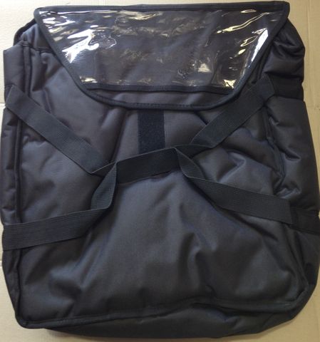BLACK DELIVERY BAGS