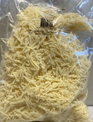 Mozzarella shredded 2kg