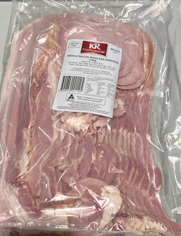 RINDLESS BACON 'DON'2.5 KG