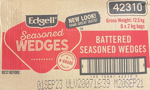 EDGELLS WEDGES 6x2KG