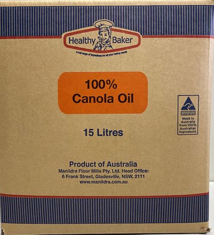 BIB VEG OIL CANOLA 15L