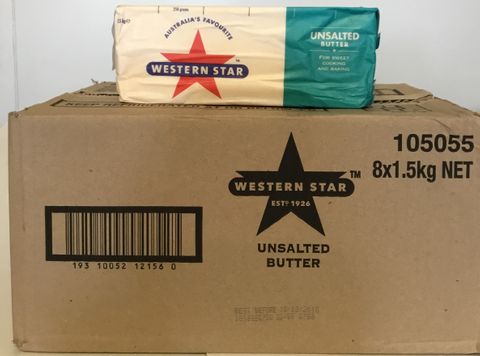 UNSALTED BUTTER 1.5KG