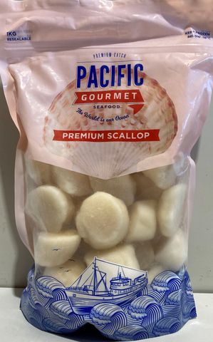 SCALLOPS ROE OFF 10/20 1KG