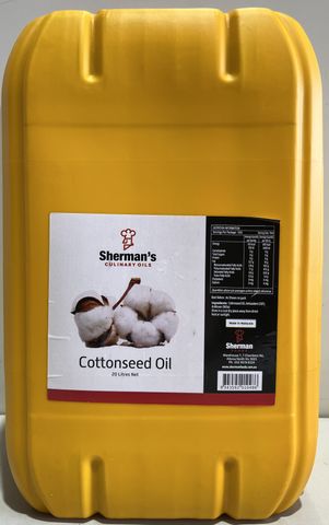 COTTONSEED OIL CHEF & CO 20 L.