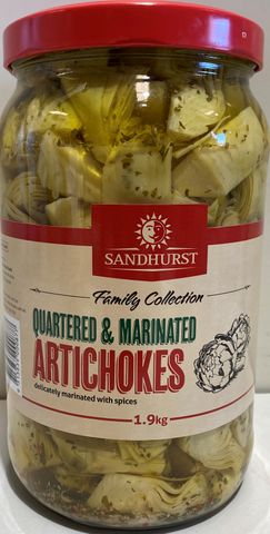 ARTICHOKE MARINATED 1.9 KG SAND.