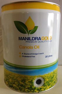 CANOLA OIL MANILDRA 20L