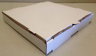 11" NO PRINT WHITE PIZZA BOX x50