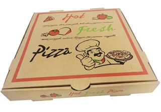 11" BROWN PIZZA BOX x 50