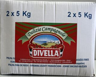 DIVELLA CRUSH TOMATOES 2x5KG