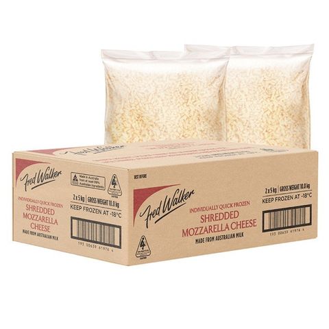 FRED  W. SHRED MOZZARELLA 2x5KG