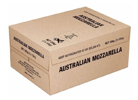 BEGA AUSTRALIAN MOZZARELLA 2x10KG