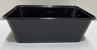 BLACK 750ML RECT. CONTAINERS 50x10