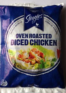 STEGGLES CHICKEN DICED 1KG