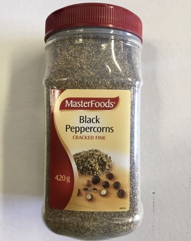 M.F. CR. BLACK PEPPER 420gr