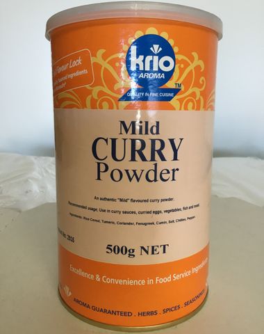 CURRY POWDER MILD 500GR