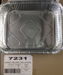 FOIL CONTAINER 7231 (3150ml) x 100