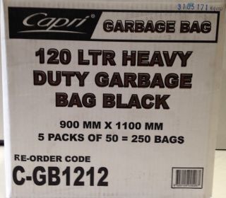GARBAGE BAG 120L. x 250