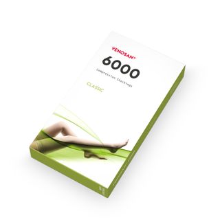 6002 PANTYHOSE AT XL LONG C/TOE BLACK