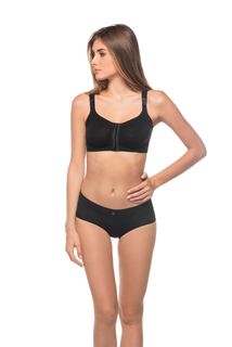 SEAMLESS POST SURGERY BRA L/XL BLACK