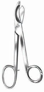 BRUNS 24CM PLAIN PLASTER SCISSORS